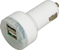 USB polnilec / adapter za cigaretne vtičnice(340217)